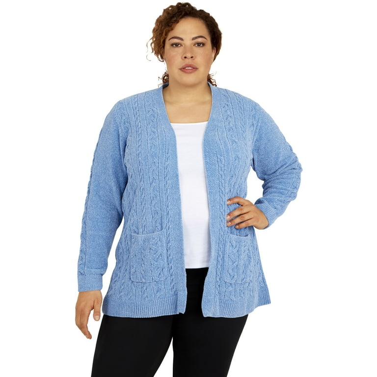 Alfred dunner chenille cardigan cheap