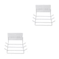 thumbnail image 3 of Matsuzay Estante de almacenamiento para cucharas, soporte de almacenamiento para colgar de hierro, punzonado gratis, organizador de cocina, Type1 NO1, 3 of 6