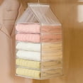 thumbnail image 2 of Vikakiooze Closet Hanging Organizer For Clothes, Small Closet Organizer, Hanging Closet Organizers And Storage Shelves, Hanging Shelves For Closet Organization & Storage, 2 of 7