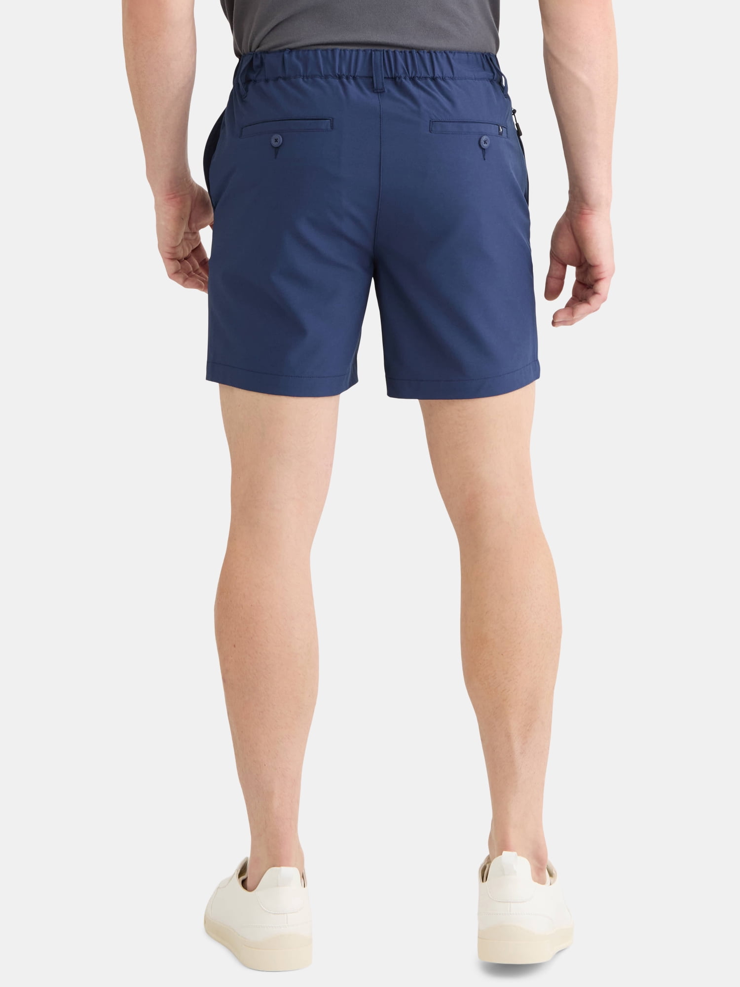 Birdie Bound Men's and Big Men's Golf Shorts, 6" Inseam, Sizes XS-5XL