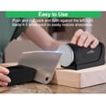 thumbnail image 4 of Intexca Single Electric Knife Sharpener with Diamond Abrasives for Straight, Serrated, and Ceramic Blades & Scissors, 4 of 5