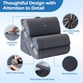 thumbnail image 4 of Juego de almohadas con forma de cuña Ahpmeoa, espuma viscoelástica ortopédica, 6 piezas, 4 of 8