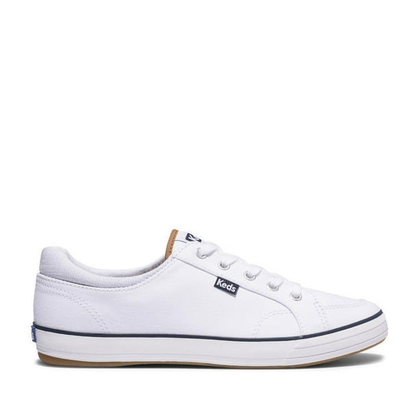 Black and white striped keds sales