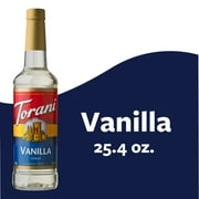 Torani Vanilla Flavoring Syrup, Coffee Flavoring, Drink Mix, 25.4 oz
