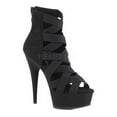 thumbnail image 2 of Women's Pleaser Delight 600-24 Open Toe Bootie, 2 of 2