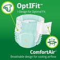 thumbnail image 3 of Extra+ Adult Diapers, Disposable Incontinence Briefs, Leak-Proof Diaper, Abso..., 3 of 7