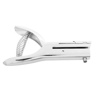 GOOACC Badge Hole Slot Punch for ID Cards Hand Held, One Slot  Puncher, 15mm x 3mm Hole, No Burrs Holes, Metal Hole Punch for ID Cards, Badge  Holes, 1 MM