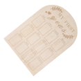 thumbnail image 1 of Tablero De Hitos Del Primer Año, Decoración De Madera, Tablero De Fotos Del Primer Año Para Niños Para La Vida Diaria, 1 of 7