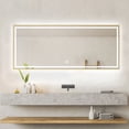 thumbnail image 5 of 20" x 47" Vanity Mirror, Gold, 5 of 11