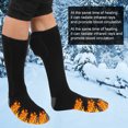 thumbnail image 1 of Safe Electric Heated Socks, Durable Comfortable Foot Warmer Socks, Promote Blood Circulation Winter for Man Woman Keep Warm, 1 of 8