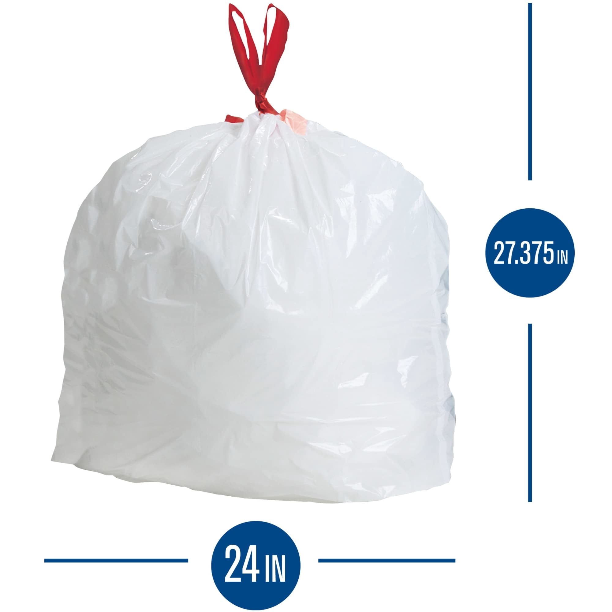 Highmark Trash Bags, 13 Gallons, Box Of 200, DP09288