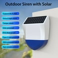 thumbnail image 2 of 2X Tuya Smart WiFi Siren Alarm Outdoor Sound and Light Alarm Waterproof Solar Sound Light Alarms, 2 of 6