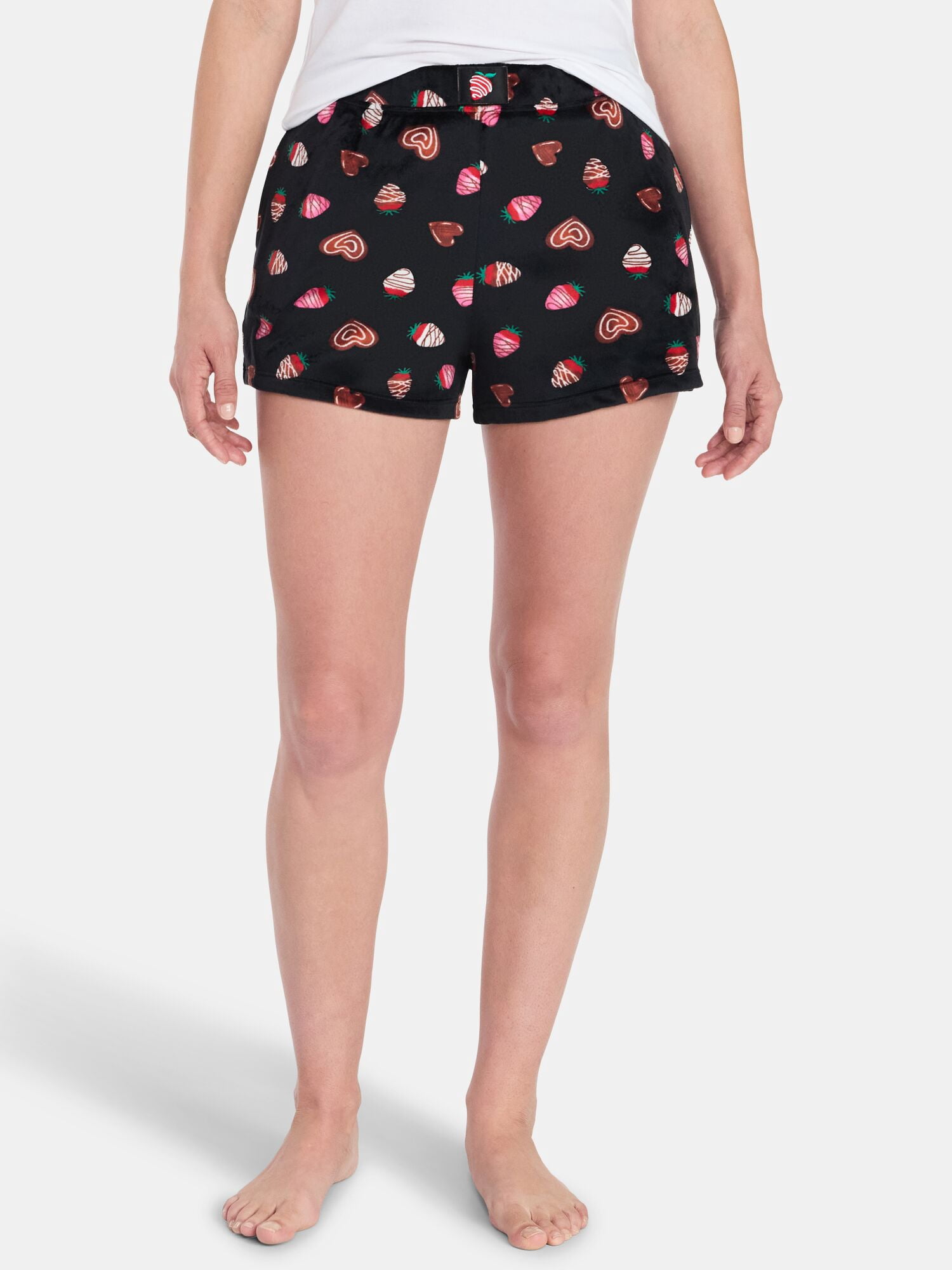 Valentine's Day Women's Sleep Shorts from Way to Celebrate, 2-Pack, Sizes XS-3X