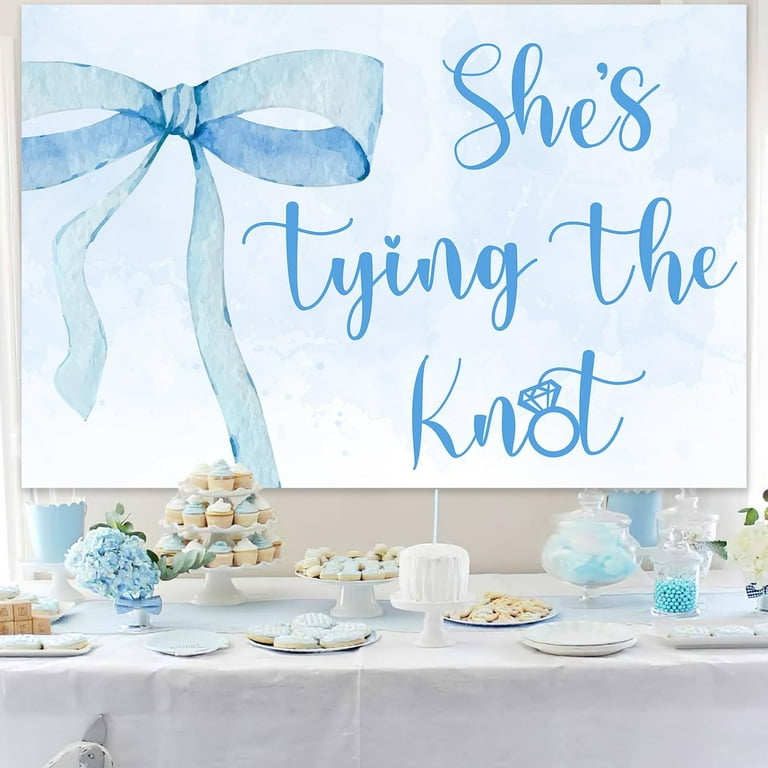 Bannière « She's Tying The Knot » - Décoration De Fête De