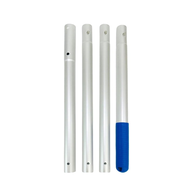 ZheElen Aluminum Telescopic Pool Pole Sturdy Generic 140cm Pole for structure,not easy to 4 Netting Pool Section Extension