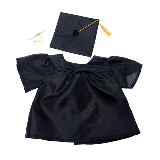 Graduation Gown w/Hat & Scroll Outfit Teddy Bear Clothes Fits Most 14 ...