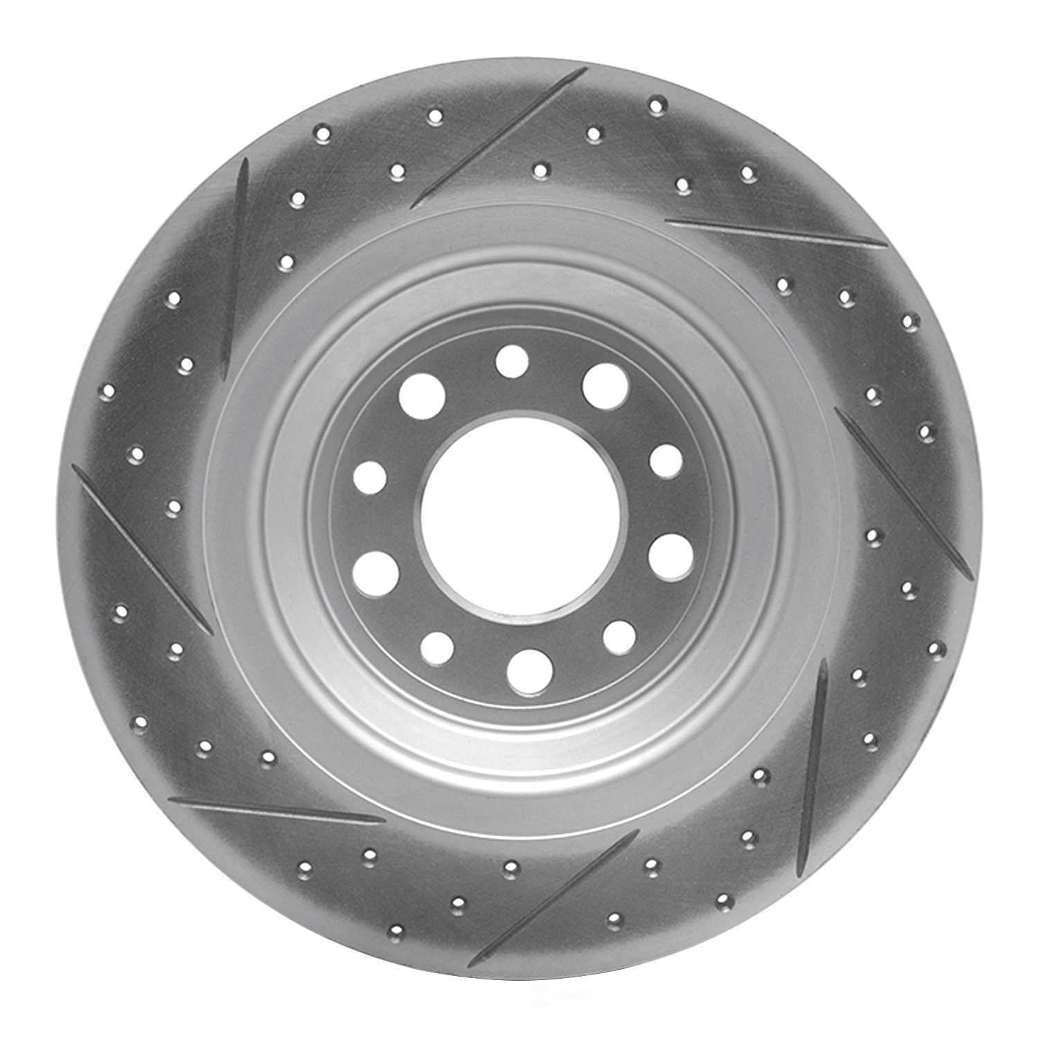 Dynamic Friction Company 830-42010R DFC Geoperformance Rotor - Drilled and Slotted