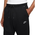 thumbnail image 3 of Men's Nike Sportswear Tech Black Fleece Joggers - L, 3 of 5
