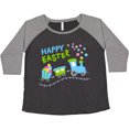 thumbnail image 3 of Inktastic Happy Easter Train Women's Plus Size T-Shirt, 3 of 5