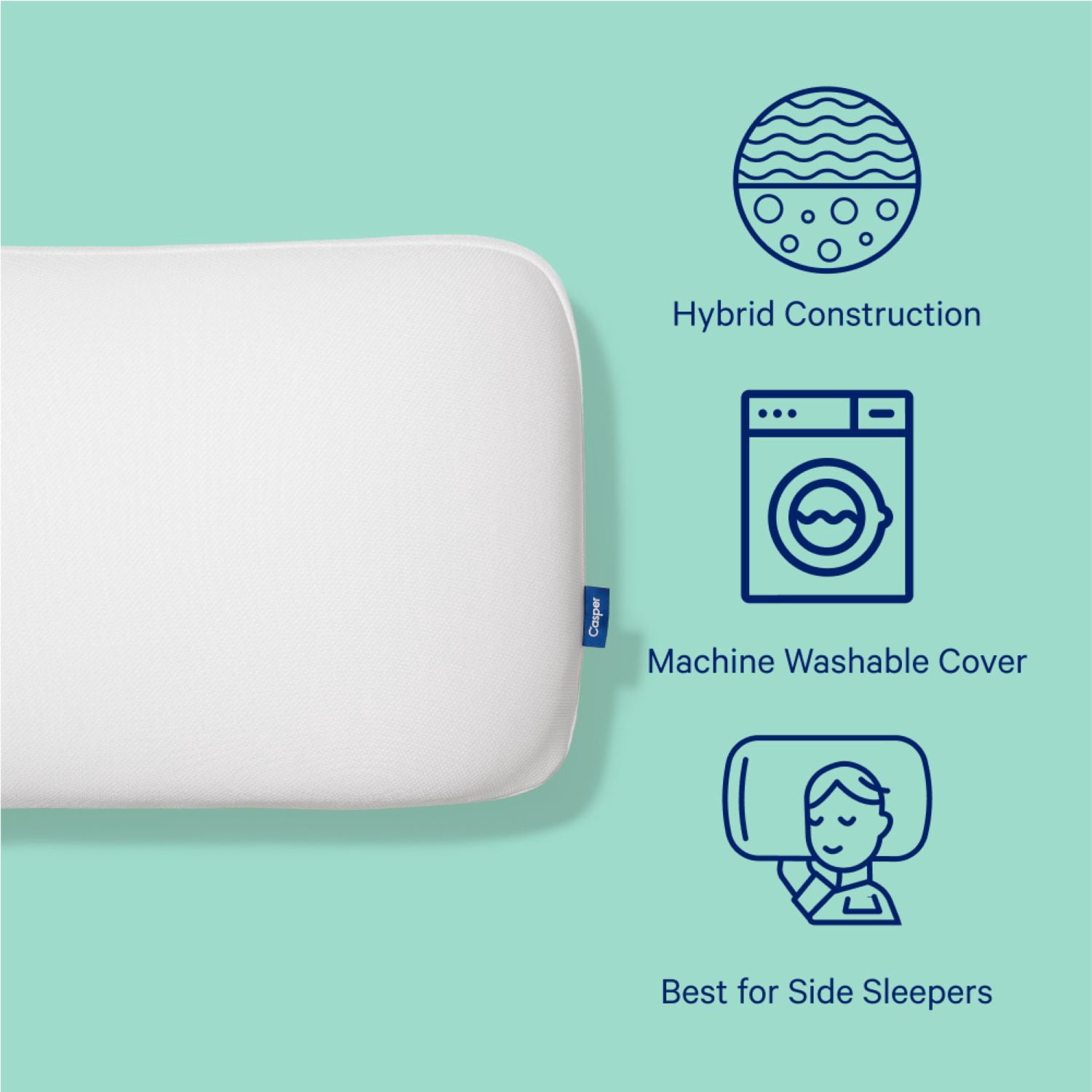Casper Essential Cooling Hybrid Pillow - Thumbnail 5
