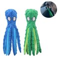 thumbnail image 2 of Pulpo de juguetes chirriantes para perros, juguetes de peluche para perros para la dentición de cachorros, juguetes interactivos duraderos para masticar perros para entrenamiento de perros pequeños a medianos y reducir el aburrimiento, paquete de 2 Ormromra 220669-1, 2 of 8