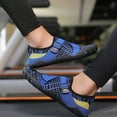 thumbnail image 4 of Mepaouo Water Shoes Mens Womens Quick Dry Barefoot Swim Beach Pool Non Slip Yoga Socks Shoes Blue Size 9, 4 of 7