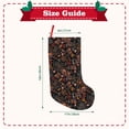 thumbnail image 3 of Lsque 18 Inches Floral Pattern Christmas Stockings Hanging Ornaments,Knitted Xmas Fireplace Hanging Stocking,Holiday Decoration, 3 of 8