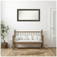 thumbnail image 6 of Amanti Art Custom Wall and Bathroom Mirror (25.5 x 47.5 in.), Rustic Pine Brown Frame, 6 of 7