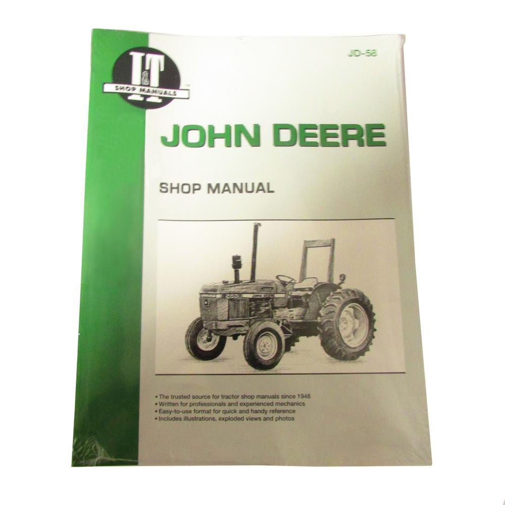 Zilver agenda parallel JD58 New Fits John Deere Tractor Shop Manual 2150 2155 2255 2350 2355 2355N  2550 2555 - Walmart.com - Walmart.com