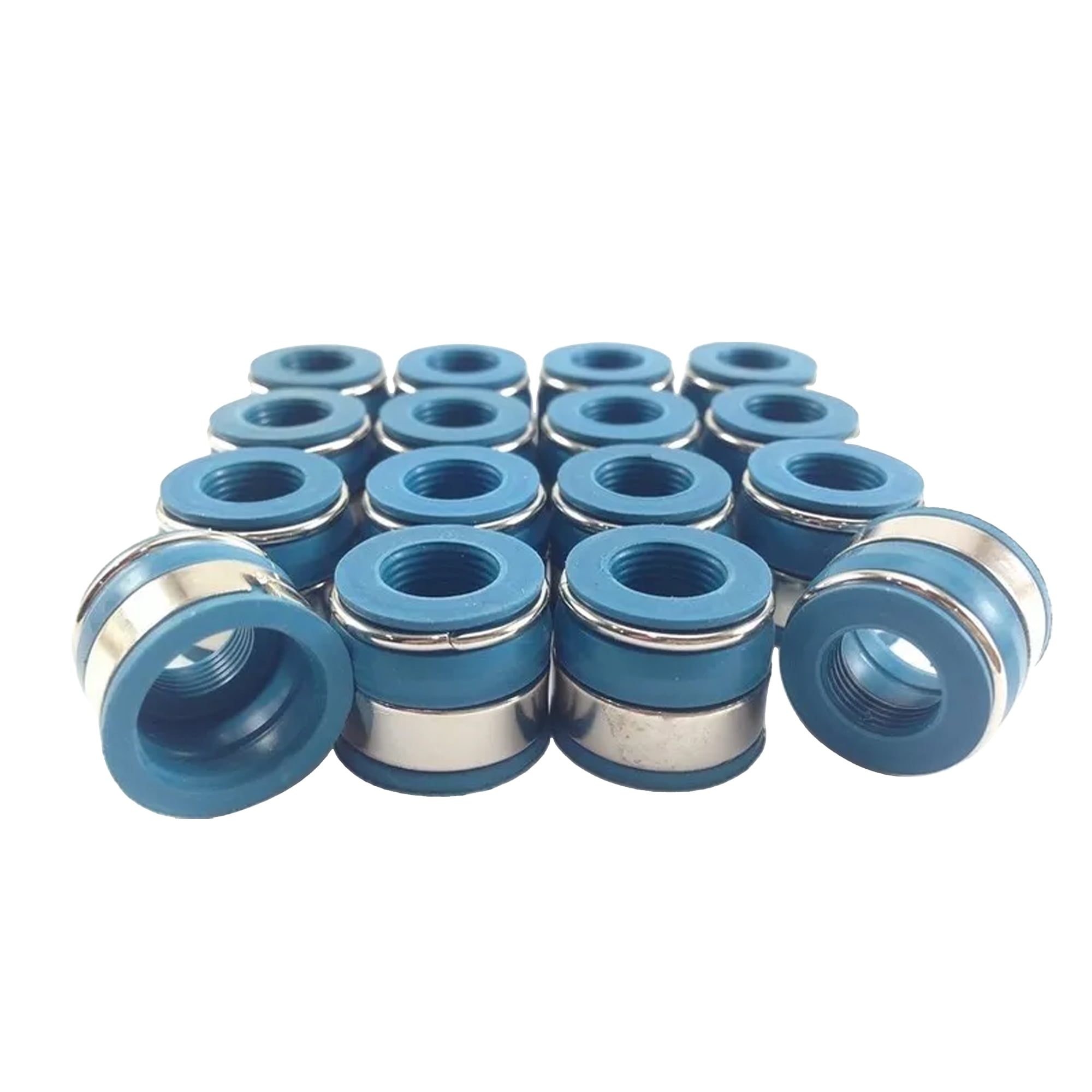 SBC BBC SBF VITON Positive Valve Stem Seals 11/32 X .500 Set of 16