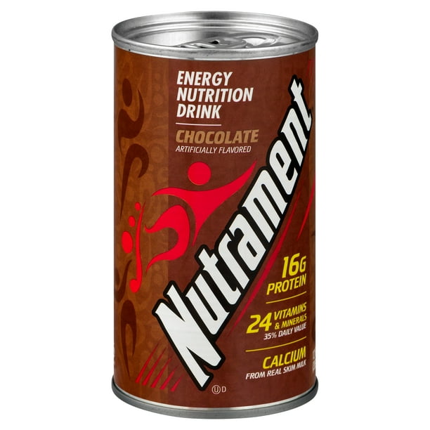 Nutrament Chocolate Nutrition Drink, Energy Drink with Vitamins