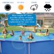 thumbnail image 4 of Manguera De Repuesto Para Bomba De Piscina, Adaptador De Manguera Para Piscina A Prueba De Fugas, Fácil De Instalar, PE EVA, Aplicación Amplia Flexible Para Filtros De, 4 of 7