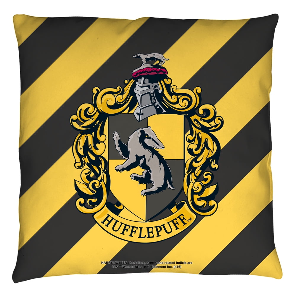 Harry Potter Hufflepuff Crest Sofa Cushion Cover Shopping Tote Bag Canvas Gift