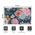 thumbnail image 5 of Pioneer Flower Floral Print Pattern Door Rugs,Washable Non Slip Door Mats Indoor,Decorative Door Mats,Entry Mat Indoor for Entrance,Bedroom,Kitchen,Bathroom,20"x32", 5 of 6