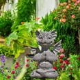 thumbnail image 6 of FitBest 1Pcs Garden Dragon Statue Lovely Baby Dragon Blink Yoga Baby Dragon Statue, 6 of 8