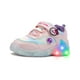 thumbnail image 4 of Tenis Luces Niña Bubble Gummers® Emogi Moda Colo Rosa rosa 21, 4 of 7
