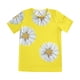 thumbnail image 5 of Qarigey Camiseta de mujer Camiseta de manga corta estampada Blusa corta estampada casual suelta Prendas para la parte del cuerpo Amarillo XXL, 5 of 6