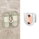 thumbnail image 1 of pstuiky Zapatero con orificios para sandalias y pantuflas de baño, escurridor, organizador de zapatos para puerta., 1 of 3