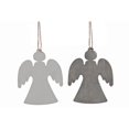 thumbnail image 1 of Suspendu En Bois Plat Ornement D'Ange (Asstd), 1 of 1
