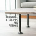 thumbnail image 6 of 1 In  X 12 In  Pipe Table Legs - 4 Pack, 6 of 10