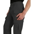 thumbnail image 6 of Propper Men's Stretch Waist Cargo Work Pant-Charcoal,Reinforced knee,Relaxed fit,Expandable cargo pockets, 6 of 12