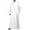 Shirts for Men White, variant on Muslim Robe for Men Big and Tall Plus Size with Hoodies Pockets Long Sleeve Tops Casual Solid Color Loose Button Loungewear Robe S-5X