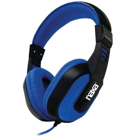 Naxa Ne-934blue DJZ Ultra Plus Headphone/Earbud Combo, Blue