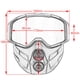 thumbnail image 2 of Mascara Paintball Anti-vaho, Airsoft Cara Completa y Goggles Desmontable y Ajustable Adepaton  CPB-YY294-1, 2 of 5