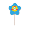 thumbnail image 1 of Couple Love Eternal Unique Toothpick Flags Star Lable Cupcake Picks, 1 of 3