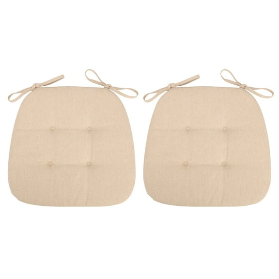 Chair Cushions for Kitchen Chairs Set of 2 Dining Chair Pads, Universal Non-Slip Dining Chair Cushions with Ties for Office Use