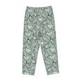 thumbnail image 4 of Xecao Retro Rooster4 Women's Straight Lounge Pajama Pants: The Epitome of Relaxed Sleepwear, 4 of 9