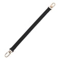 thumbnail image 1 of Women Short Bag Strap, Handle Replacement Bags Belts, Lobster Clasp, Shoulder Bag Strap, Wallet PU Leather for Purse Making Handmade Bag Repair Black, 1 of 10