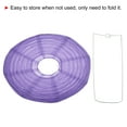 thumbnail image 3 of Uxcell 12 Inch Folding Hanging Wedding Home Party Paper Lanterns Purple 6 Pack, 3 of 7