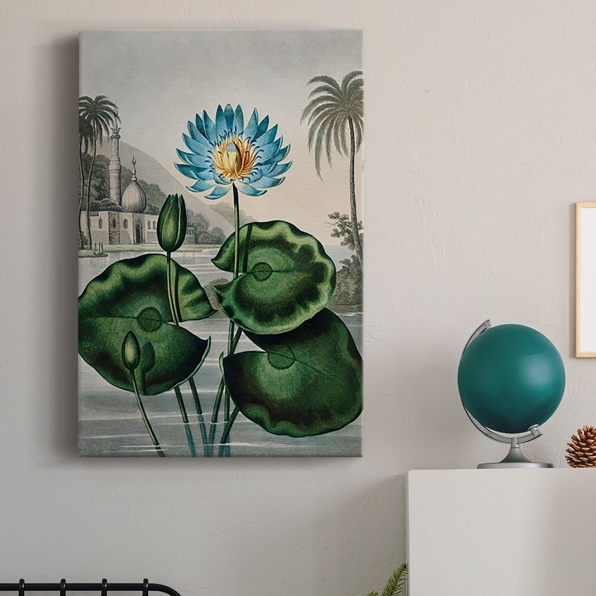 Temple of Flora IX Premium Gallery Wrapped Canvas - Ready to Hang